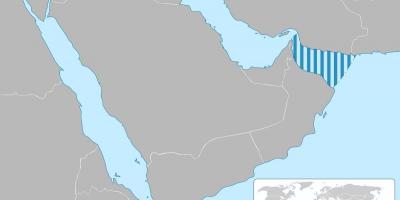 Gulf of Oman რუკაზე