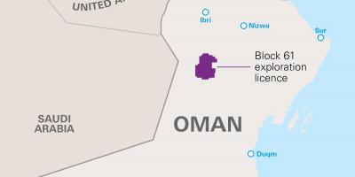 რუკა khazzan ომანი